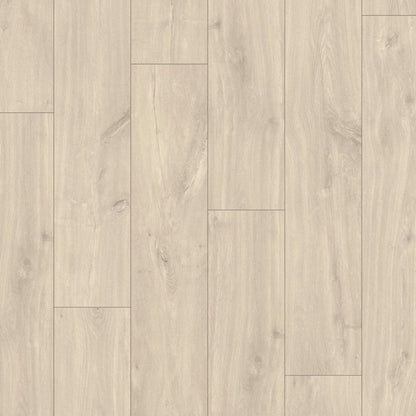 Pavimento in Laminato CLASSIC ROVERE HAVANA NATURALE QUICK-STEP con bisellatura a stampa, 100% impermeabile, sistema Uniclic