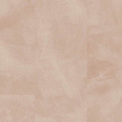 Pavimento in PVC ILLUME BLUSH SOFT QUICK-STEP tonalità rosa tenue con aspetto pietra delicato e contemporaneo