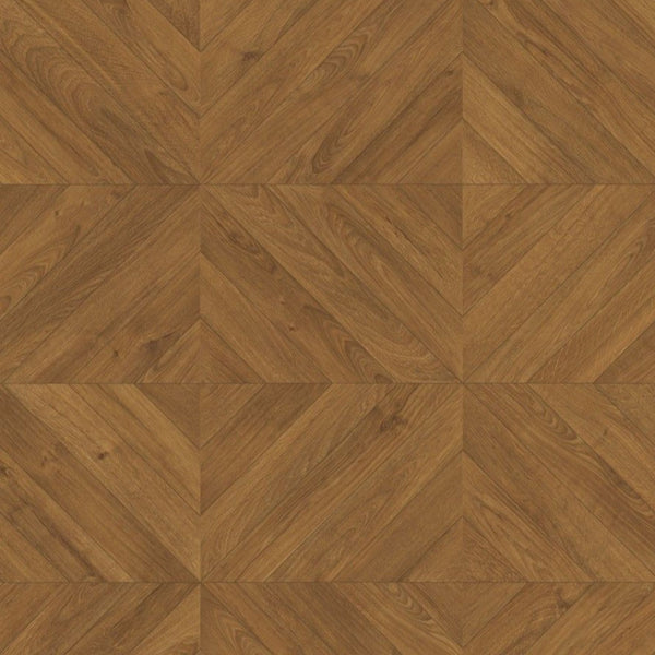 Pavimento in Laminato IMPRESSIVE PATTERNS ROVERE SPINA MARRONE QUICK-STEP con bisellatura naturale, resistente all’acqua al 100%, sistema Uniclic