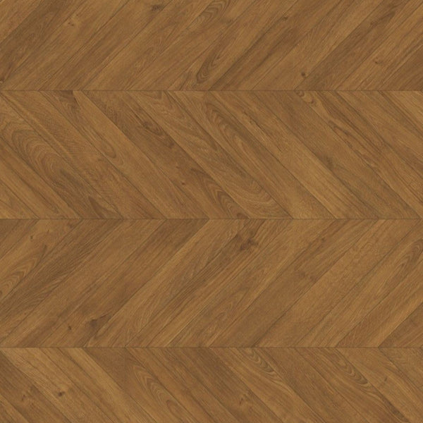 Pavimento in Laminato IMPRESSIVE PATTERNS ROVERE SPINA MARRONE QUICK-STEP con bisellatura naturale, resistente all’acqua al 100%, sistema Uniclic