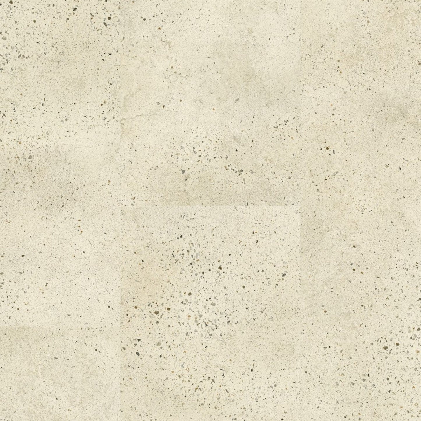 Pavimento in PVC ILLUME CEMENTO GHIAIA QUICK-STEP pietra con finitura cemento tonalità beige crea ambienti luminosi e continui
