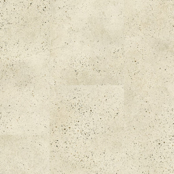 Pavimento in PVC ILLUME CEMENTO GHIAIA QUICK-STEP pietra con finitura cemento tonalità beige crea ambienti luminosi e continui