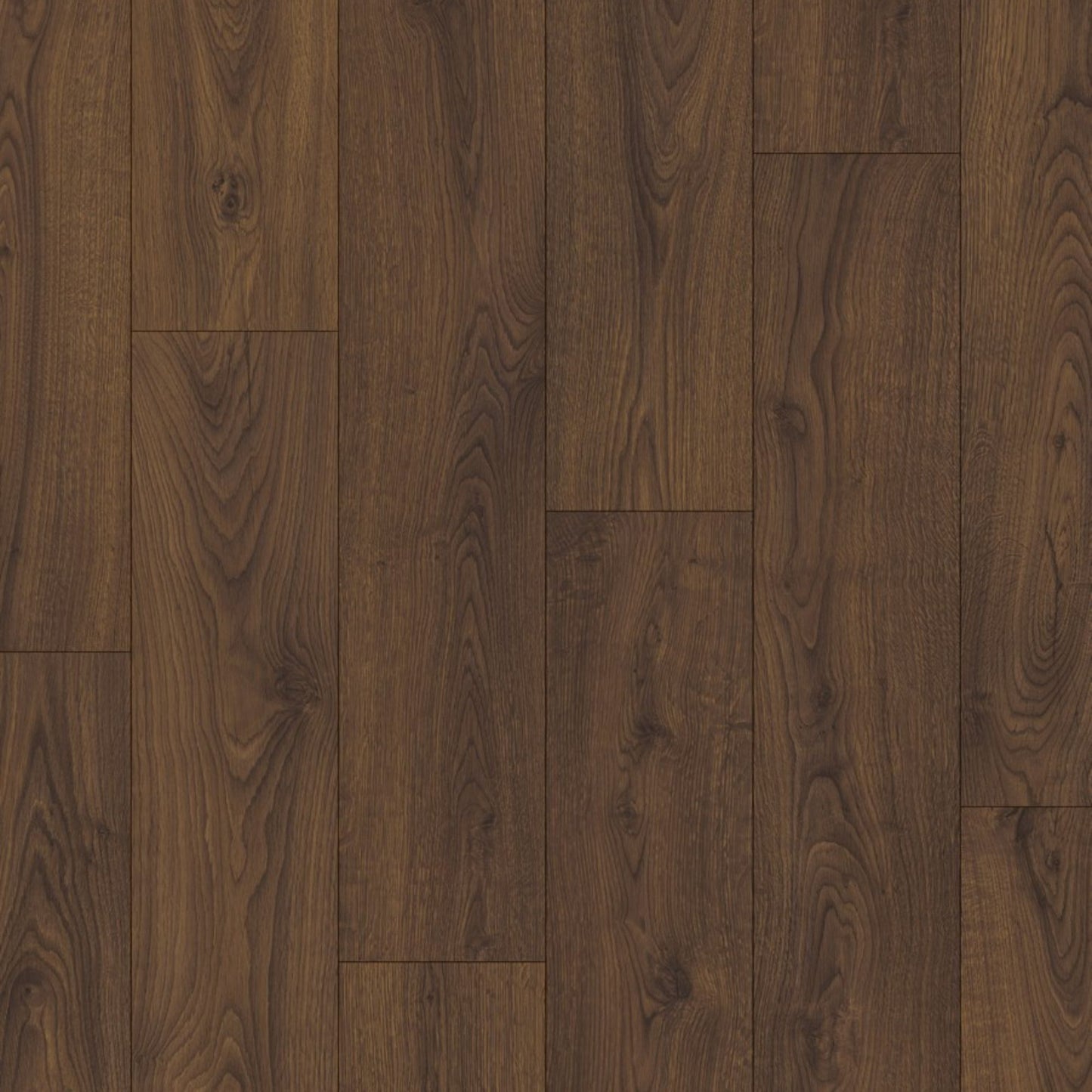 Pavimento in Laminato CLASSIC ROVERE NOCCIOLA QUICK-STEP impermeabile con bisellatura a stampa classe 32