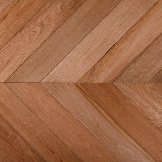 # PARQUET A DISEGNO SPINA UNGHERESE 45° di Noce e Teak - LABOR LEGNO design elegante, posa incollata, effetto classico e moderno
