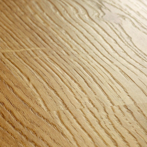 Pavimento in Laminato ELIGNA ROVERE LUMINOSO QUICK-STEP impermeabile con posa Uniclic, classe 32, adatto ad ambienti residenziali e uso quotidiano