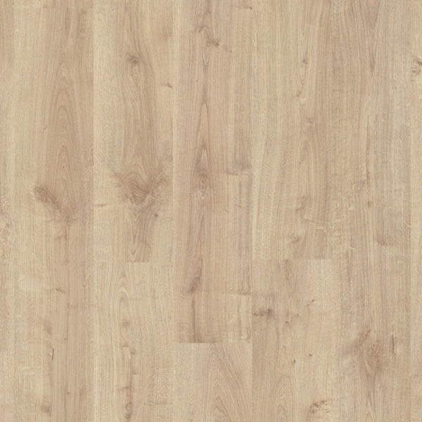 Pavimento in Laminato CREO ROVERE DELLA VIRGINIA NATURALE QUICK-STEP impermeabile al 100%, resistente ai graffi e compatibile con riscaldamento a pavimento