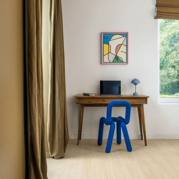 Pavimento in Laminato CLASSIC ROVERE BEIGE GHIACCIATO QUICK-STEP con sistema Uniclic e compatibilità con riscaldamento a pavimento per ambienti residenziali