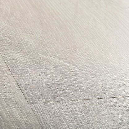 Pavimento in Laminato CLASSIC ROVERE RECUPERATO PATINATO BIANCO QUICK-STEP compatibilità con riscaldamento a pavimento per ambienti residenziali