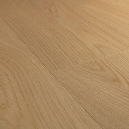 Pavimento in PVC BLOS BASE ROVERE ZENZERO QUICK-STEP effetto legno naturale impermeabile con posa Uniclic