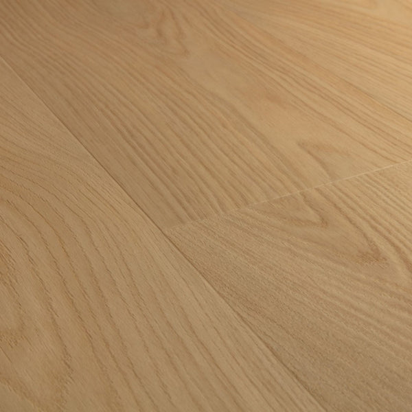 Pavimento in PVC BLOS BASE ROVERE ZENZERO QUICK-STEP effetto legno naturale impermeabile con posa Uniclic