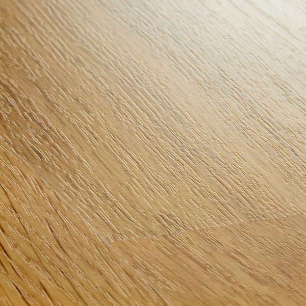 Pavimento in Laminato ELIGNA ROVERE VERNICIATO NATURALE QUICK-STEP superficie impermeabile, posa Uniclic e struttura per ambienti residenziali ad alto utilizzo