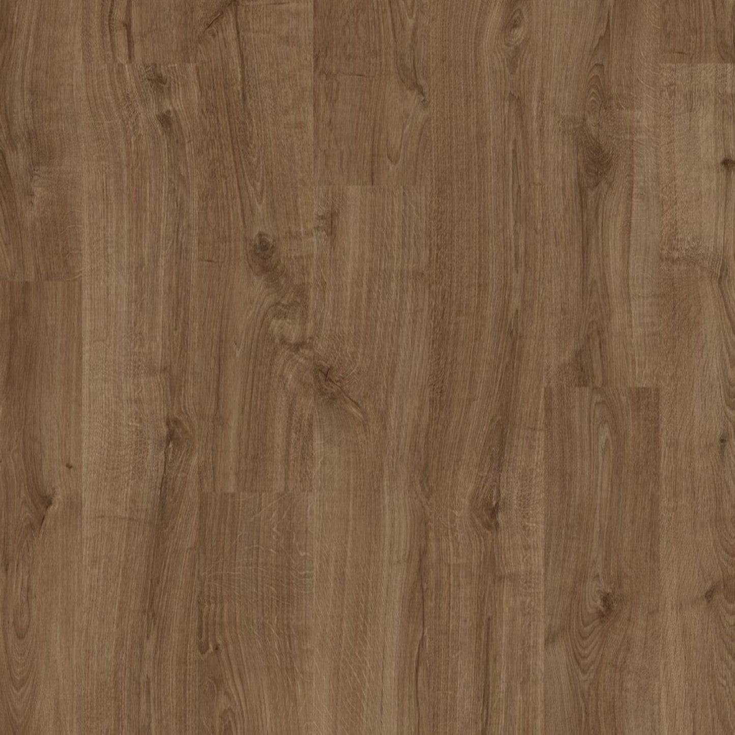 Pavimento in Laminato ELIGNA ROVERE NEWCASTLE MARRONE QUICK-STEP impermeabile con posa Uniclic, classe 32, per ambienti residenziali ad alta frequenza