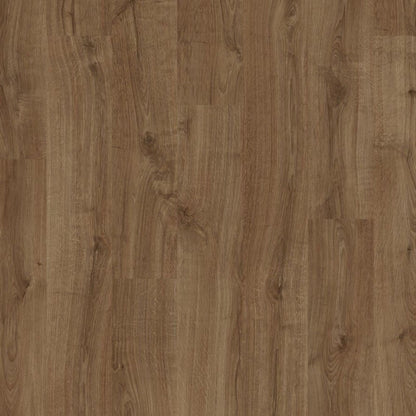 Pavimento in Laminato ELIGNA ROVERE NEWCASTLE MARRONE QUICK-STEP impermeabile con posa Uniclic, classe 32, per ambienti residenziali ad alta frequenza
