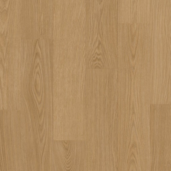 Pavimento in PVC BLOS BASE ROVERE ZENZERO QUICK-STEP effetto legno naturale impermeabile con posa Uniclic