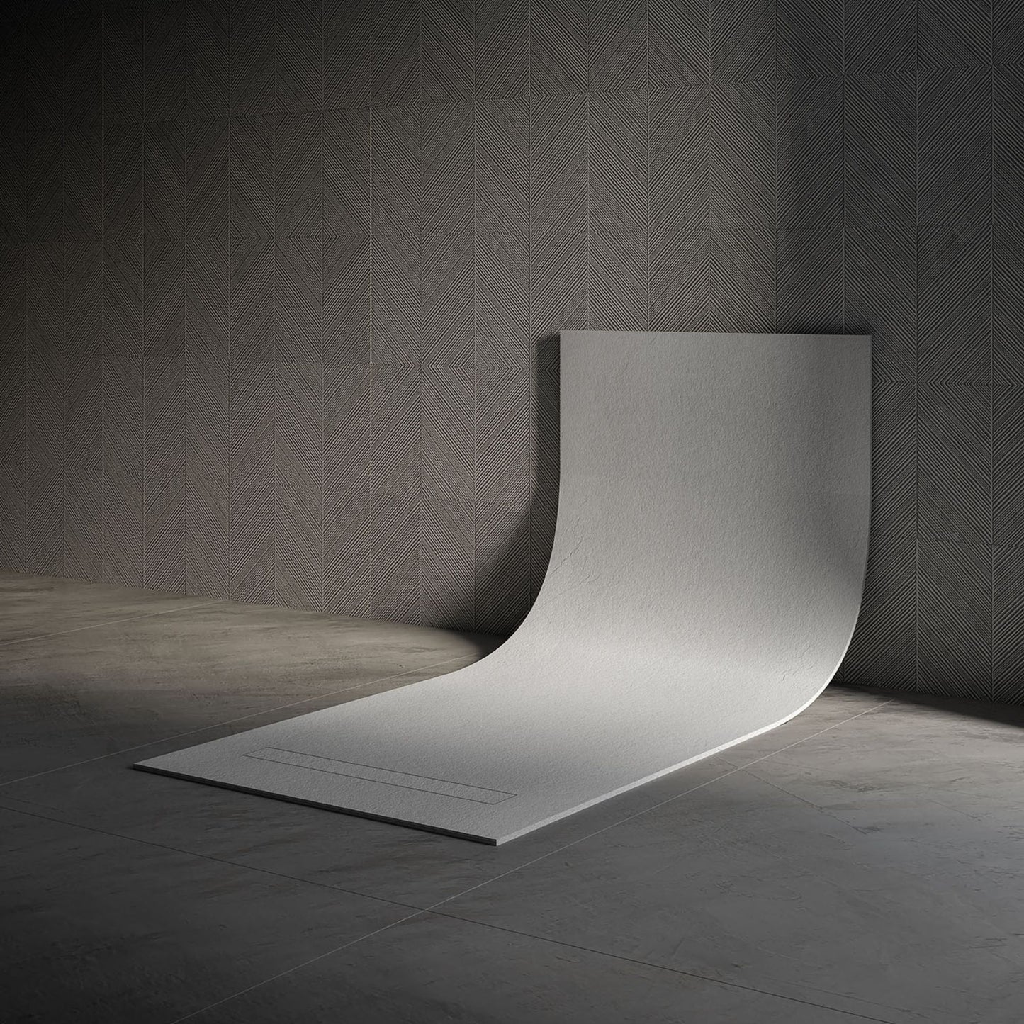 # PIATTO DOCCIA ELAX WORLD con nucleo flessibile - FIORA BATH flessibile, antiscivolo e resistente agli urti