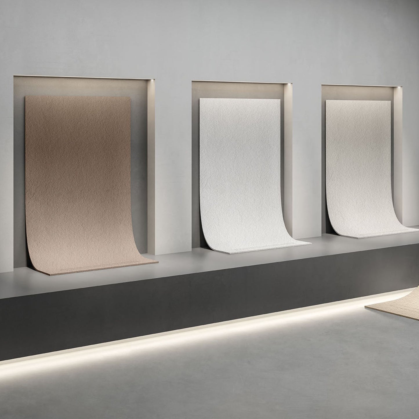 # PIATTO DOCCIA ELAX WORLD con nucleo flessibile - FIORA BATH flessibile, antiscivolo e resistente agli urti