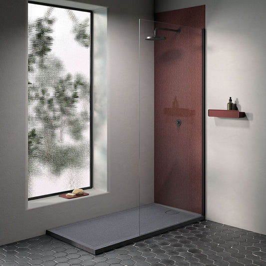 # PIATTO DOCCIA KOU dal design innovativo - FIORA BATH griglia coordinata e sistema scarico integrato resistente