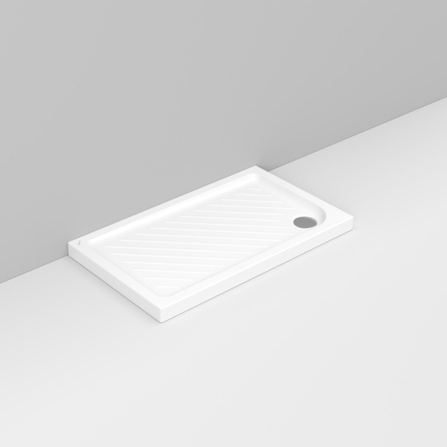 # PIATTO DOCCIA RETTANGOLARE H7cm GEMMA2 - CERAMICA DOLOMITE superficie antiscivolo e installazione da appoggio