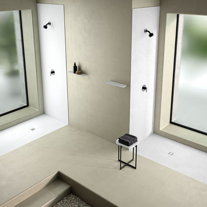 # PIATTO DOCCIA SILEX design su misura - FIORA BATH rispondere a ogni esigenza di stile e spazio