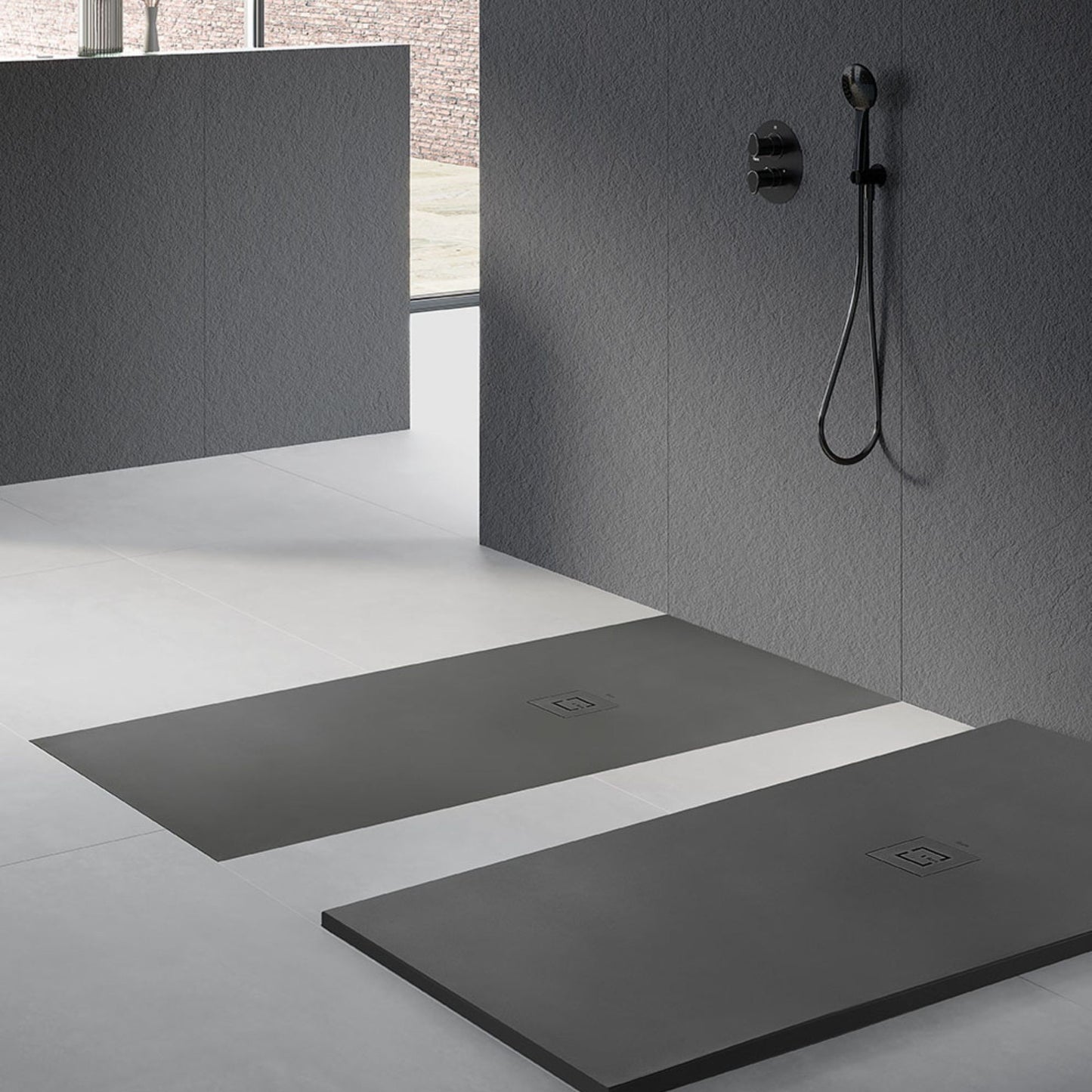 # PIATTO DOCCIA SILEX design su misura - FIORA BATH rispondere a ogni esigenza di stile e spazio
