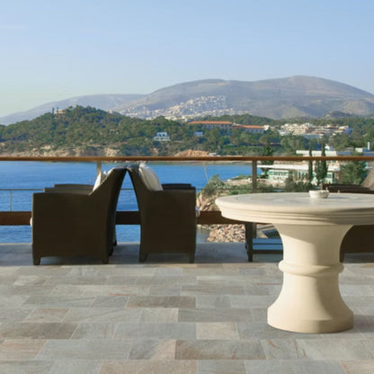 PIETRE ALPINE SAVOIA ITALIA Piastrelle in gres porcellanato effetto quarzite di montagna per pavimenti e rivestimenti interni ed esterni