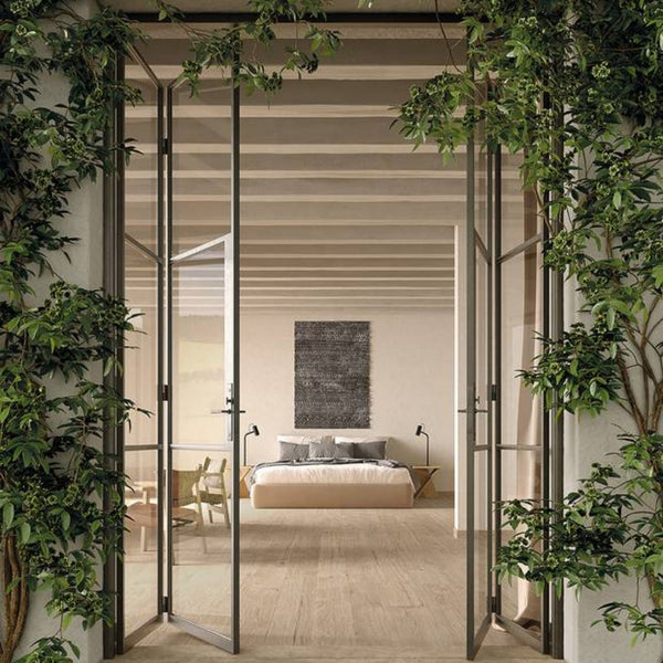 # PLEIN AIR - FAP CERAMICHE ti conduce a stretto contatto con la natura perfetto per combinazioni con arredi ultra contemporanei
