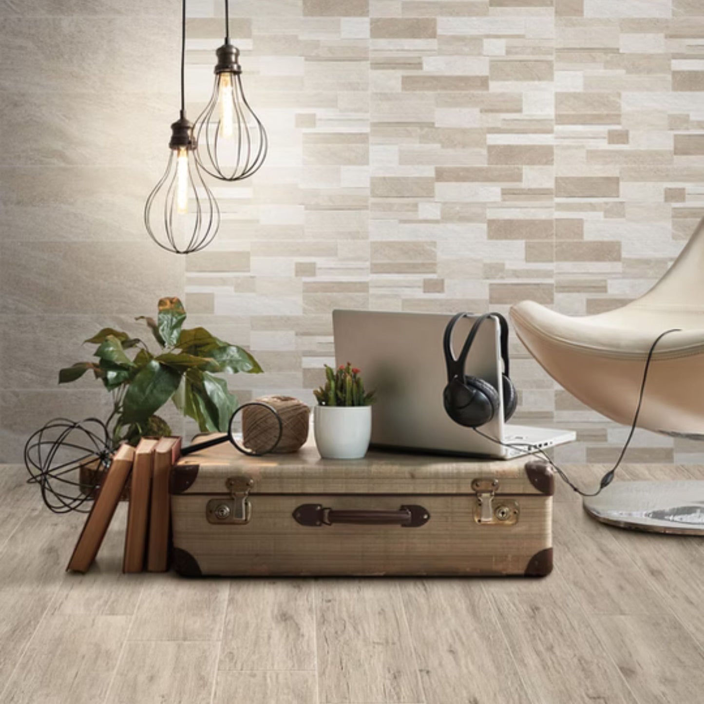 POLIS SAVOIA ITALIA rivestimenti in bicottura effetto pietra naturale per pareti bagno e living