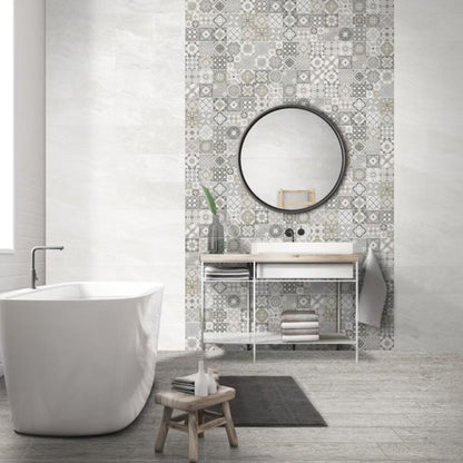 POLIS SAVOIA ITALIA rivestimenti in bicottura effetto pietra naturale per pareti bagno e living