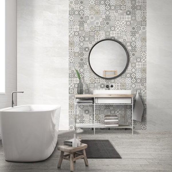 POLIS SAVOIA ITALIA rivestimenti in bicottura effetto pietra naturale per pareti bagno e living