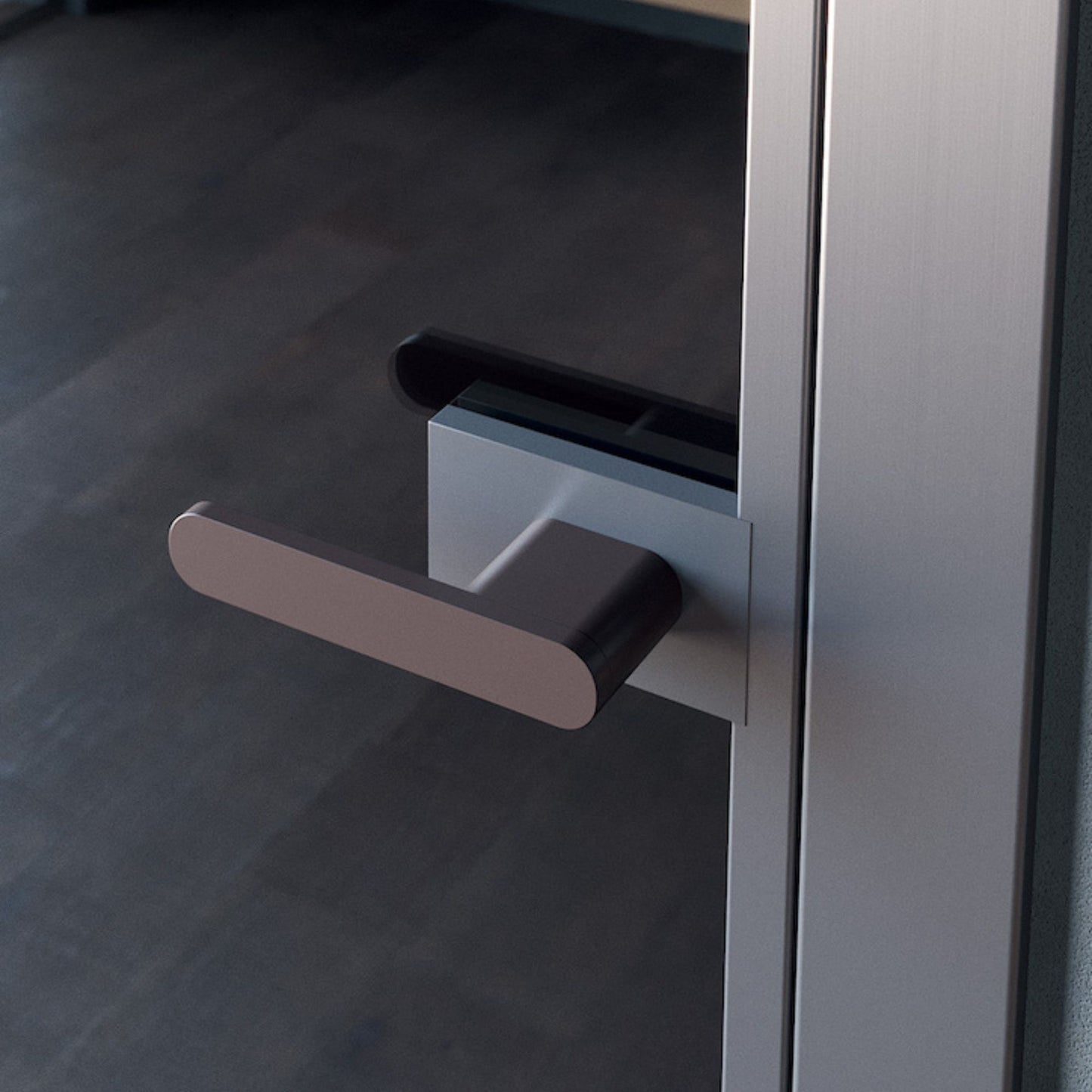 # PORTA LUNA - RES ITALIA Sistema con telaio ridotto in alluminio e ampia gamma di vetri personalizzabili