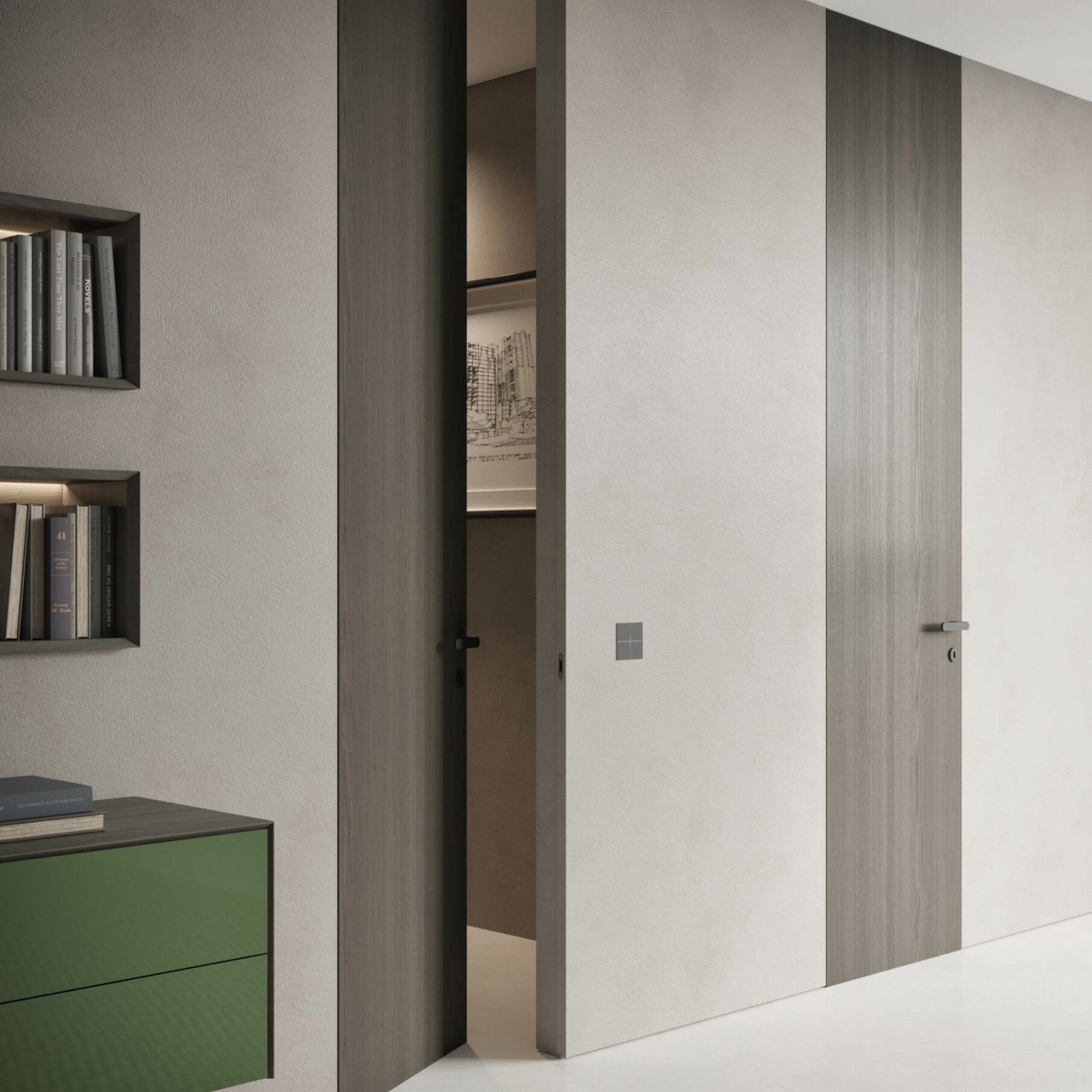# PORTA MISS - RES ITALIA Design versatile con laccature, legni e materiali ricercati per ogni ambiente