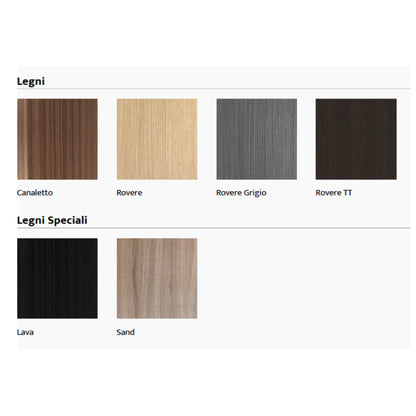 # PORTA MISS - RES ITALIA Design versatile con laccature, legni e materiali ricercati per ogni ambiente