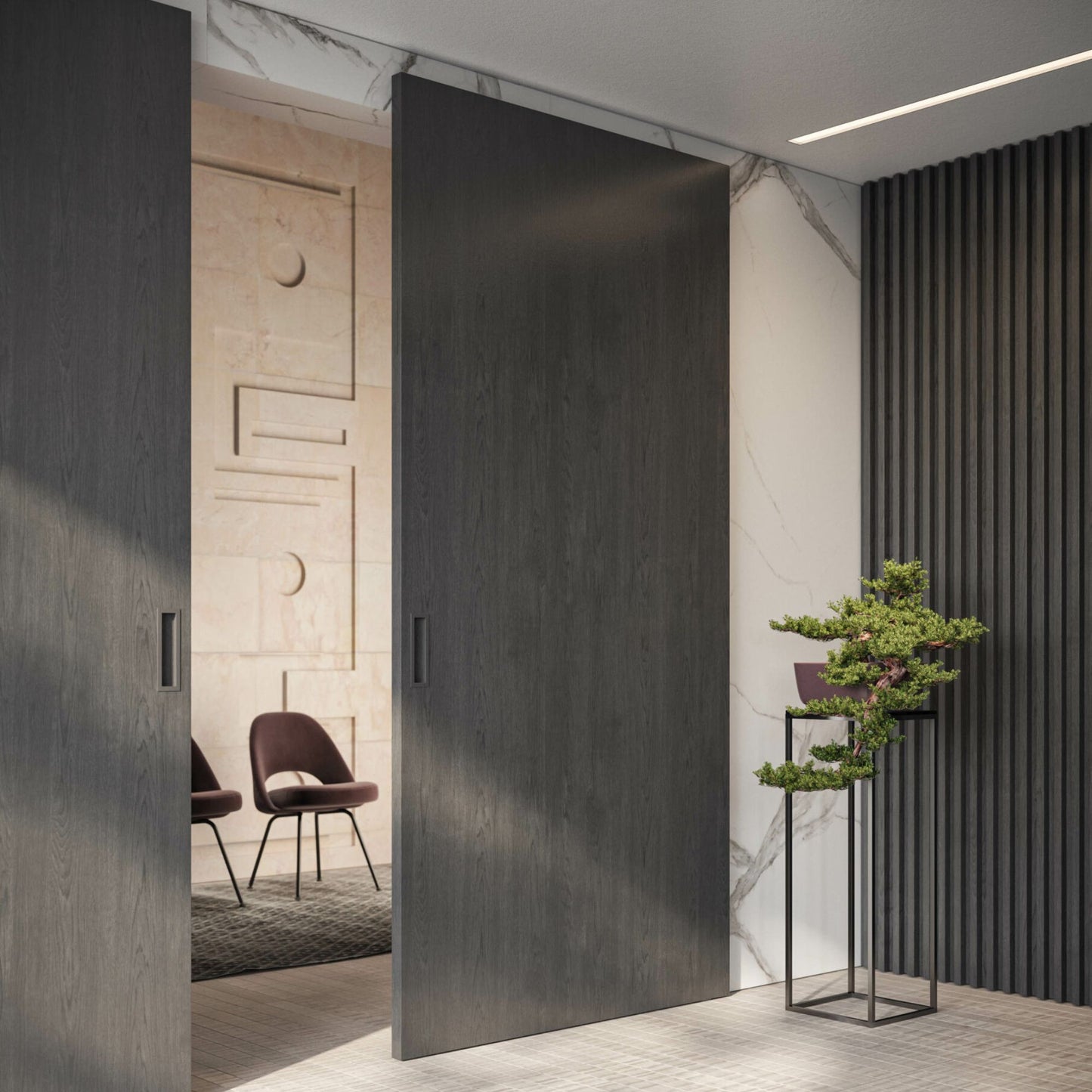# PORTA MISS - RES ITALIA Design versatile con laccature, legni e materiali ricercati per ogni ambiente