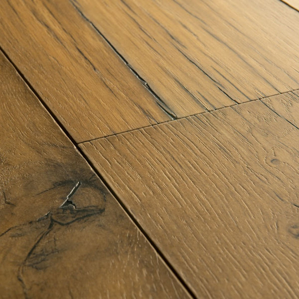 Pavimento in Laminato CAPTURE ROVERE CANYON NATURALE QUICK-STEP per chi desidera un pavimento con una resa visiva calda