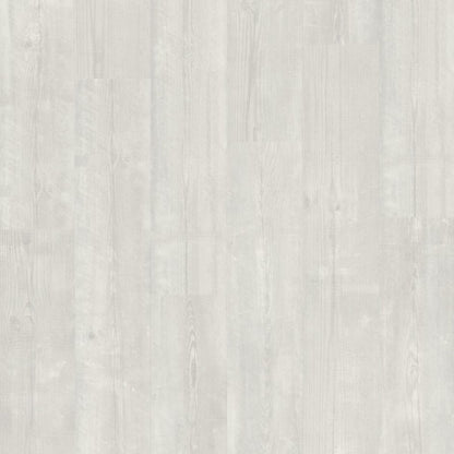 Pavimento in PVC BLOOM PINO NEVE QUICK-STEP doga media con sistema Uniclic per uso residenziale