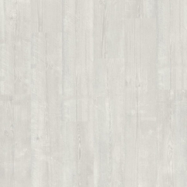 Pavimento in PVC BLOOM PINO NEVE QUICK-STEP doga media con sistema Uniclic per uso residenziale