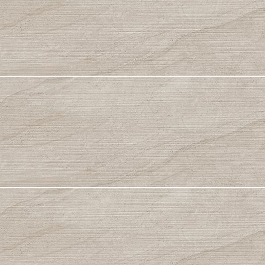 Piastrella BEST SCULPTURE IVORY 25x60mm - IDEA CERAMICA Gres porcellanato decorativo chiaro ed eleganti per pareti moderne