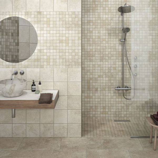 Piastrella DEA GOLD 40x60mm - IDEA CERAMICA gres effetto pietra dorata, elegante e resistente per pavimenti esterni