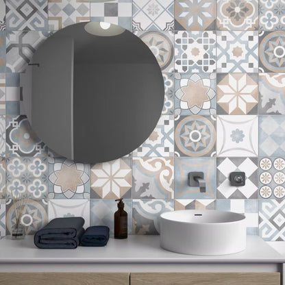 Piastrella LUCE MATT 20x20mm - IDEA CERAMICA Gres porcellanato opaco e moderno, ideale per rivestimenti creativi in ambienti dallo stile minimal