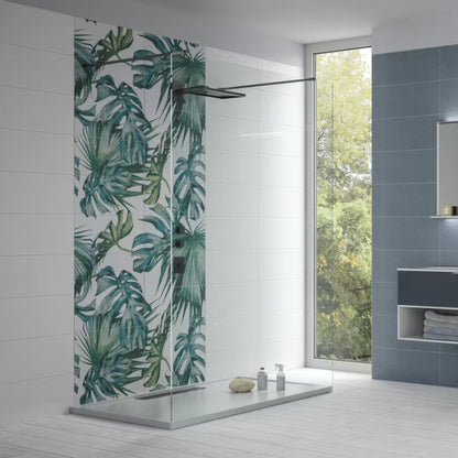 Piastrella VERNISSAGE NEVE 25x60mm - IDEA CERAMICA Gres porcellanato raffinata e luminoso per rivestimenti bagno