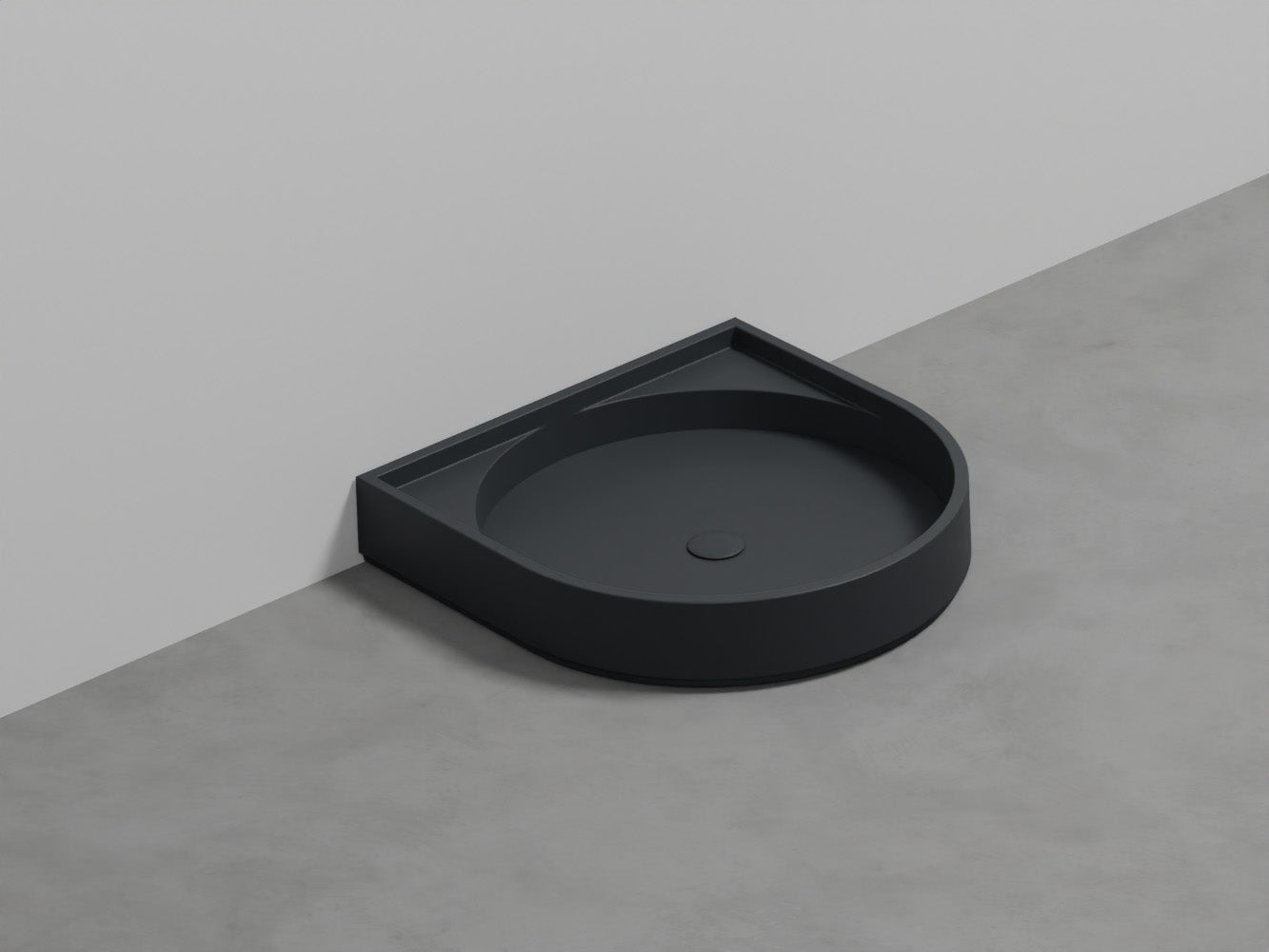 # PIATTO DOCCIA SEMICIRCOLARE AUGUSTO - CIELO esclusivo piattodoccia dal design moderno e sofisticato
