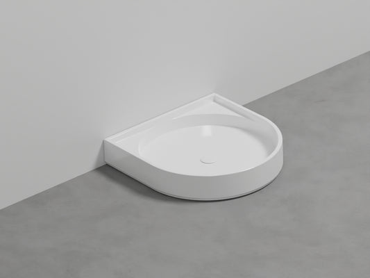 # PIATTO DOCCIA SEMICIRCOLARE AUGUSTO - CIELO esclusivo piattodoccia dal design moderno e sofisticato