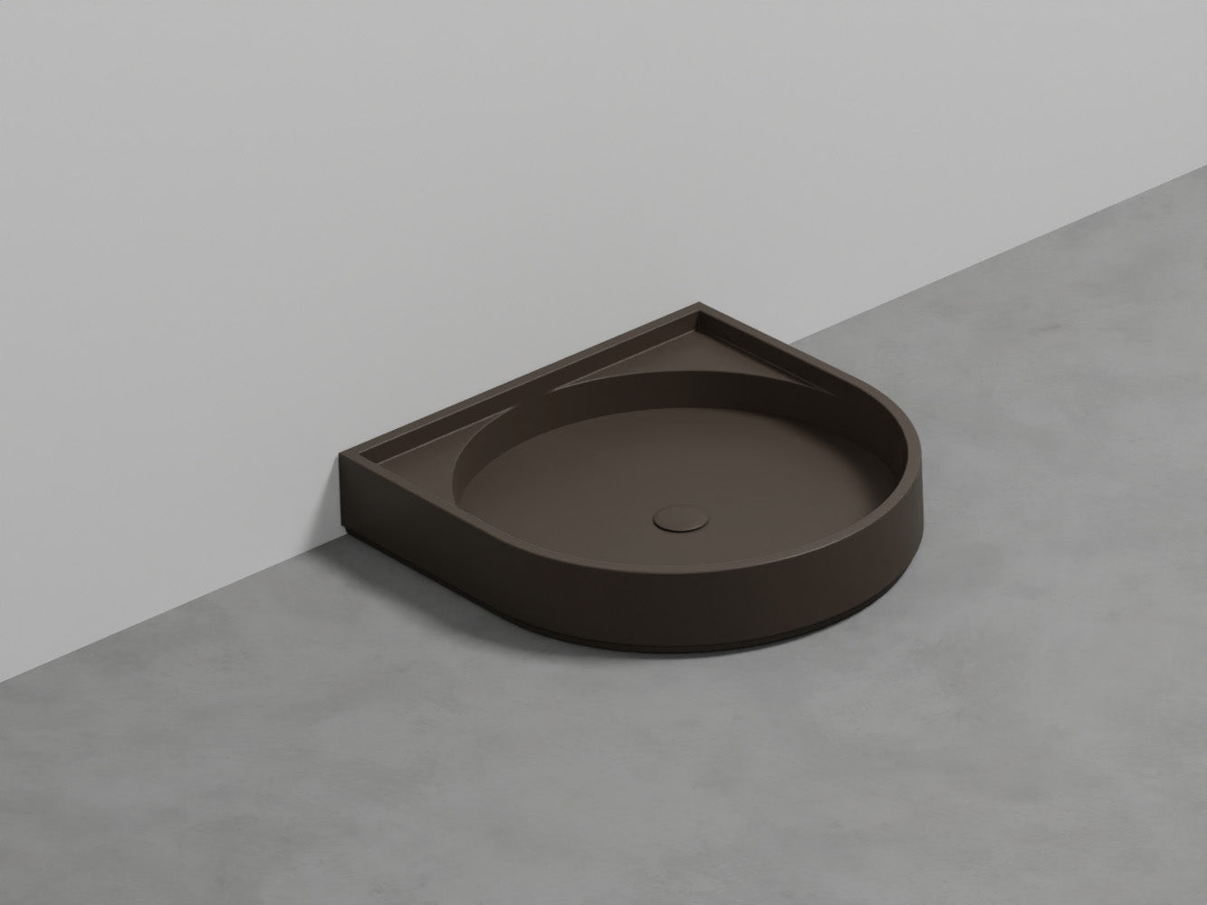 # PIATTO DOCCIA SEMICIRCOLARE AUGUSTO - CIELO esclusivo piattodoccia dal design moderno e sofisticato