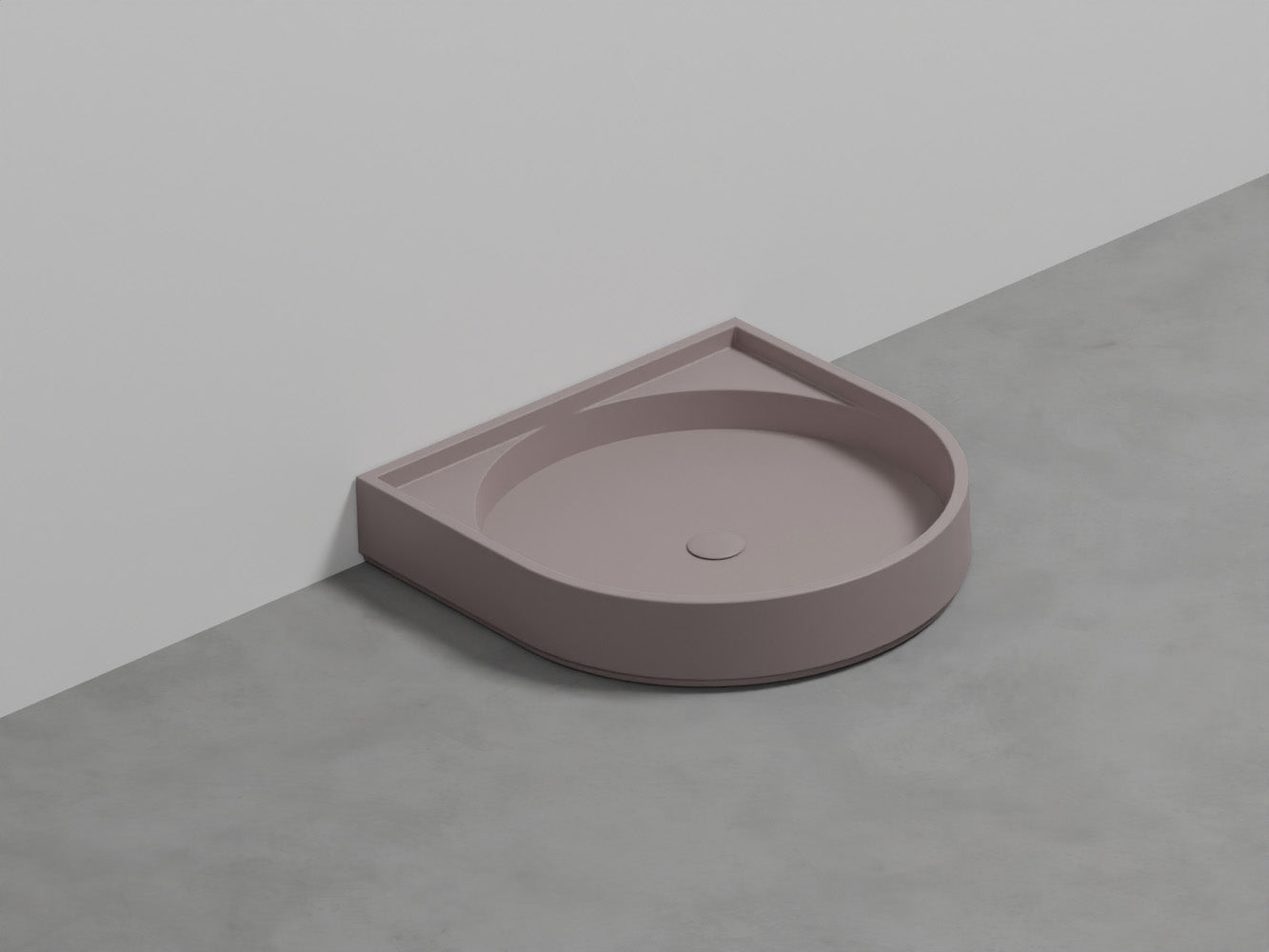 # PIATTO DOCCIA SEMICIRCOLARE AUGUSTO - CIELO esclusivo piattodoccia dal design moderno e sofisticato