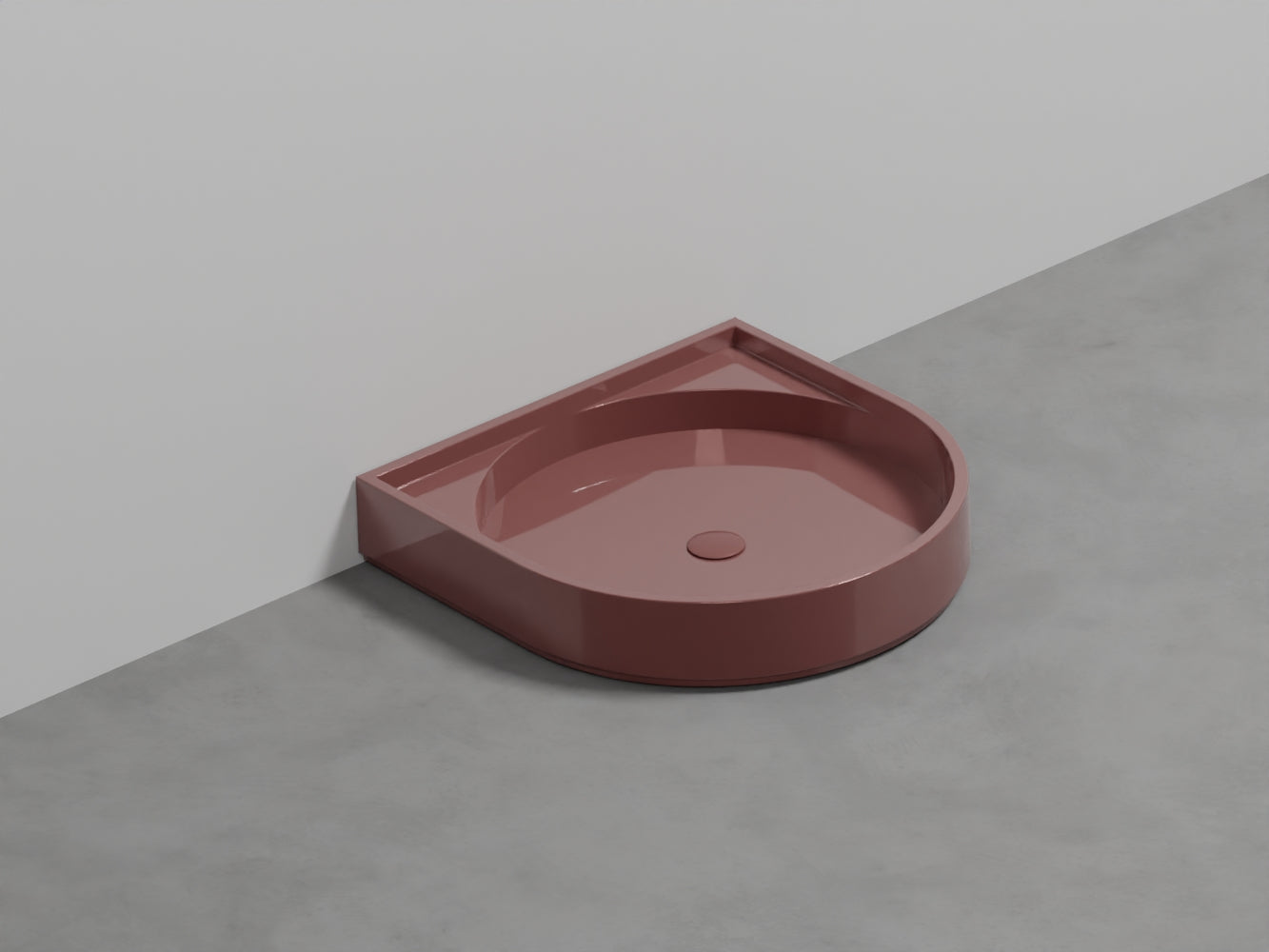 # PIATTO DOCCIA SEMICIRCOLARE AUGUSTO - CIELO esclusivo piattodoccia dal design moderno e sofisticato