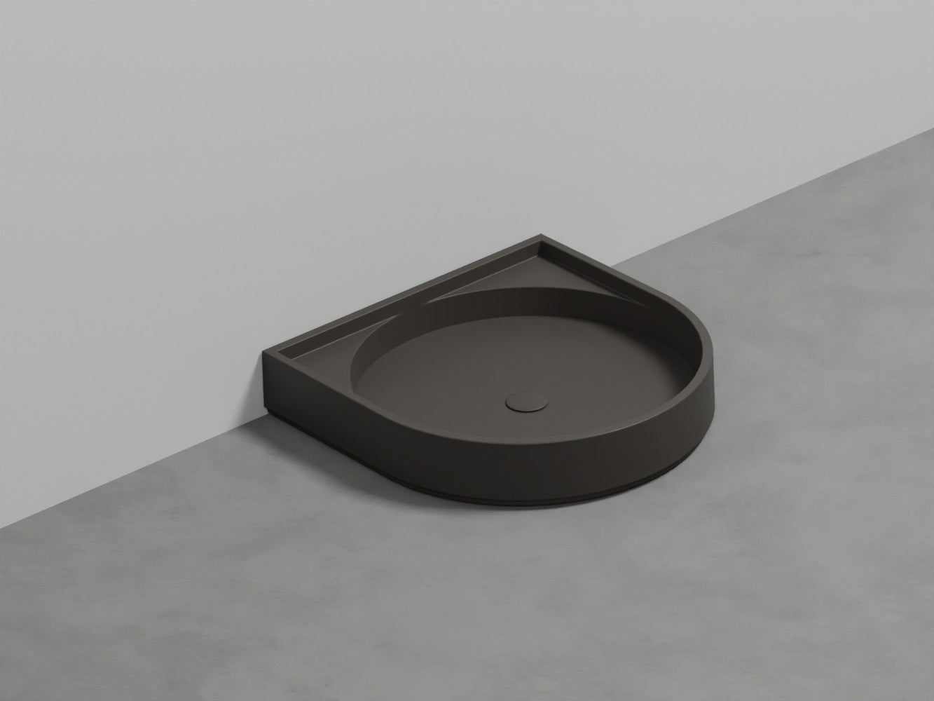 # PIATTO DOCCIA SEMICIRCOLARE AUGUSTO - CIELO esclusivo piattodoccia dal design moderno e sofisticato
