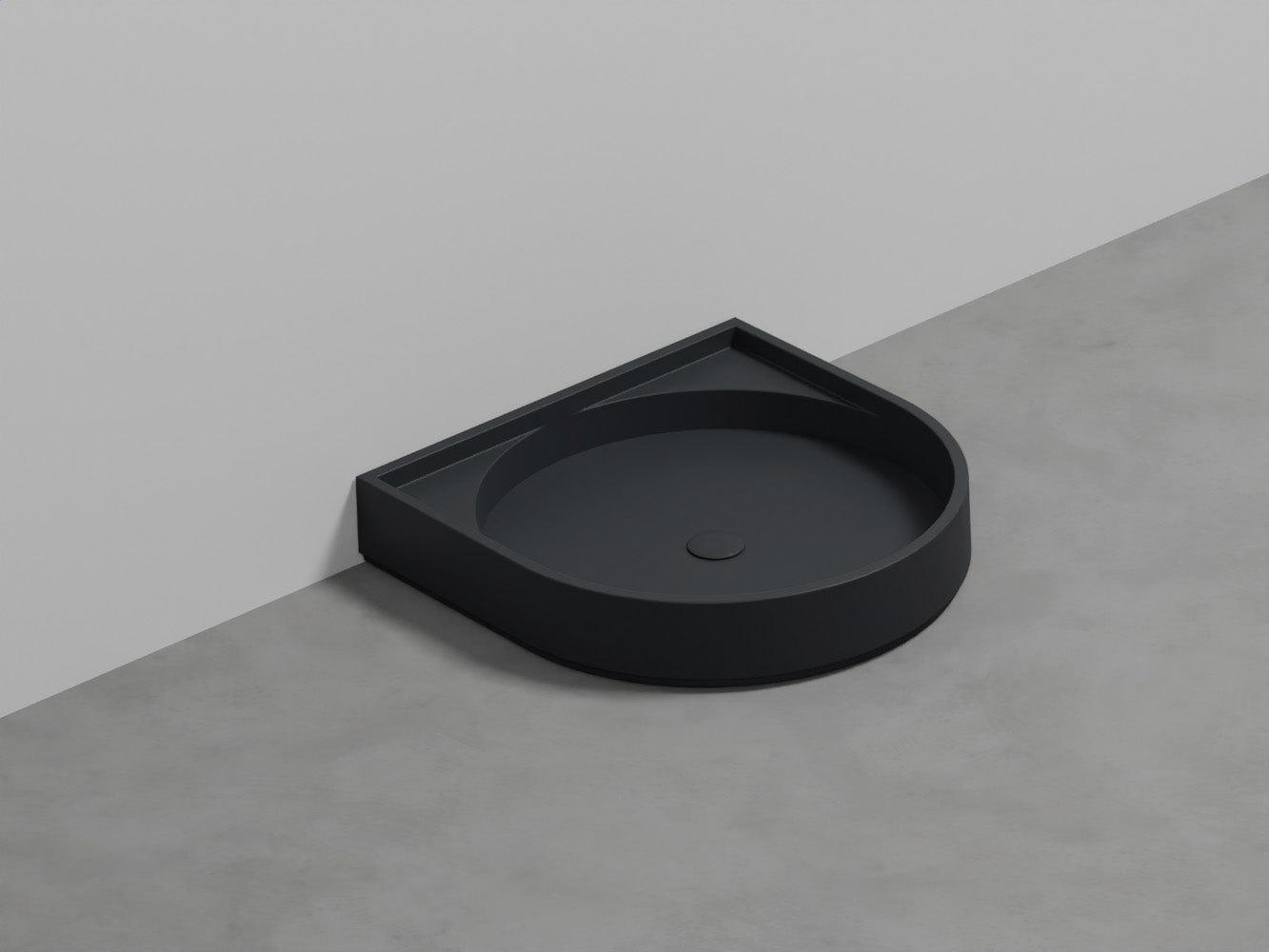 # PIATTO DOCCIA SEMICIRCOLARE AUGUSTO - CIELO esclusivo piattodoccia dal design moderno e sofisticato
