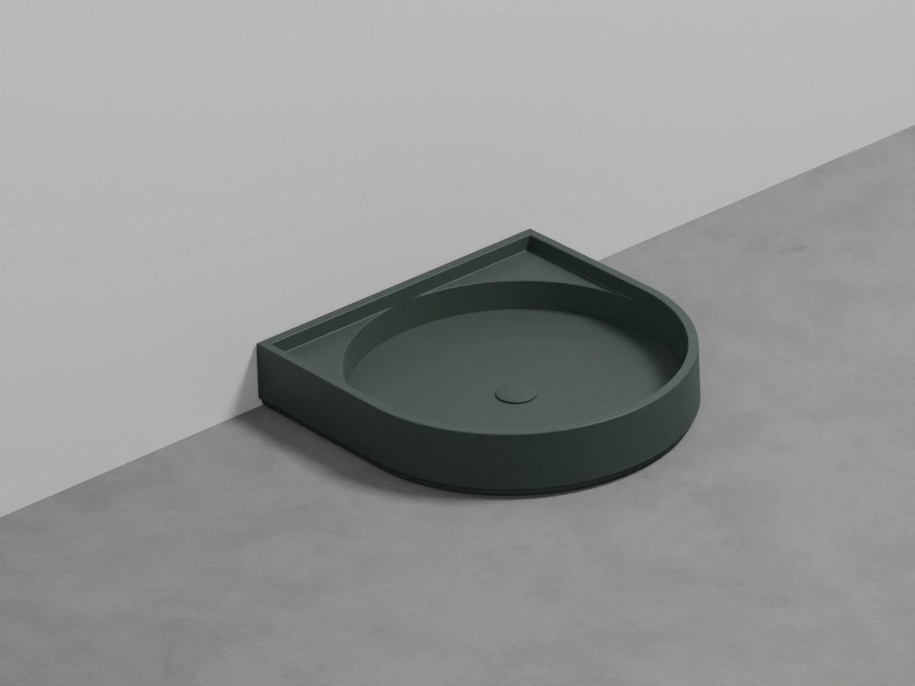 # PIATTO DOCCIA SEMICIRCOLARE AUGUSTO - CIELO esclusivo piattodoccia dal design moderno e sofisticato