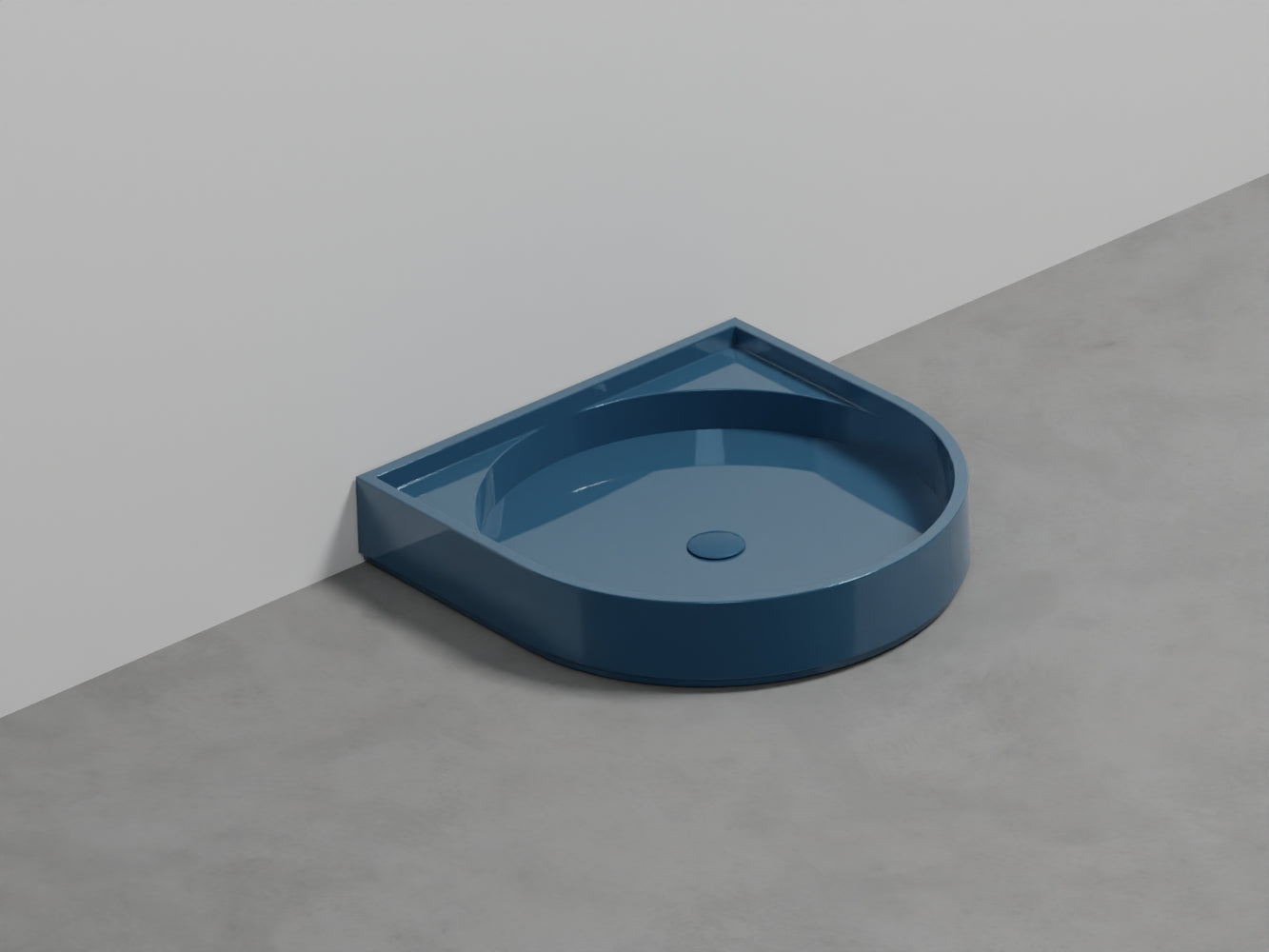 # PIATTO DOCCIA SEMICIRCOLARE AUGUSTO - CIELO esclusivo piattodoccia dal design moderno e sofisticato