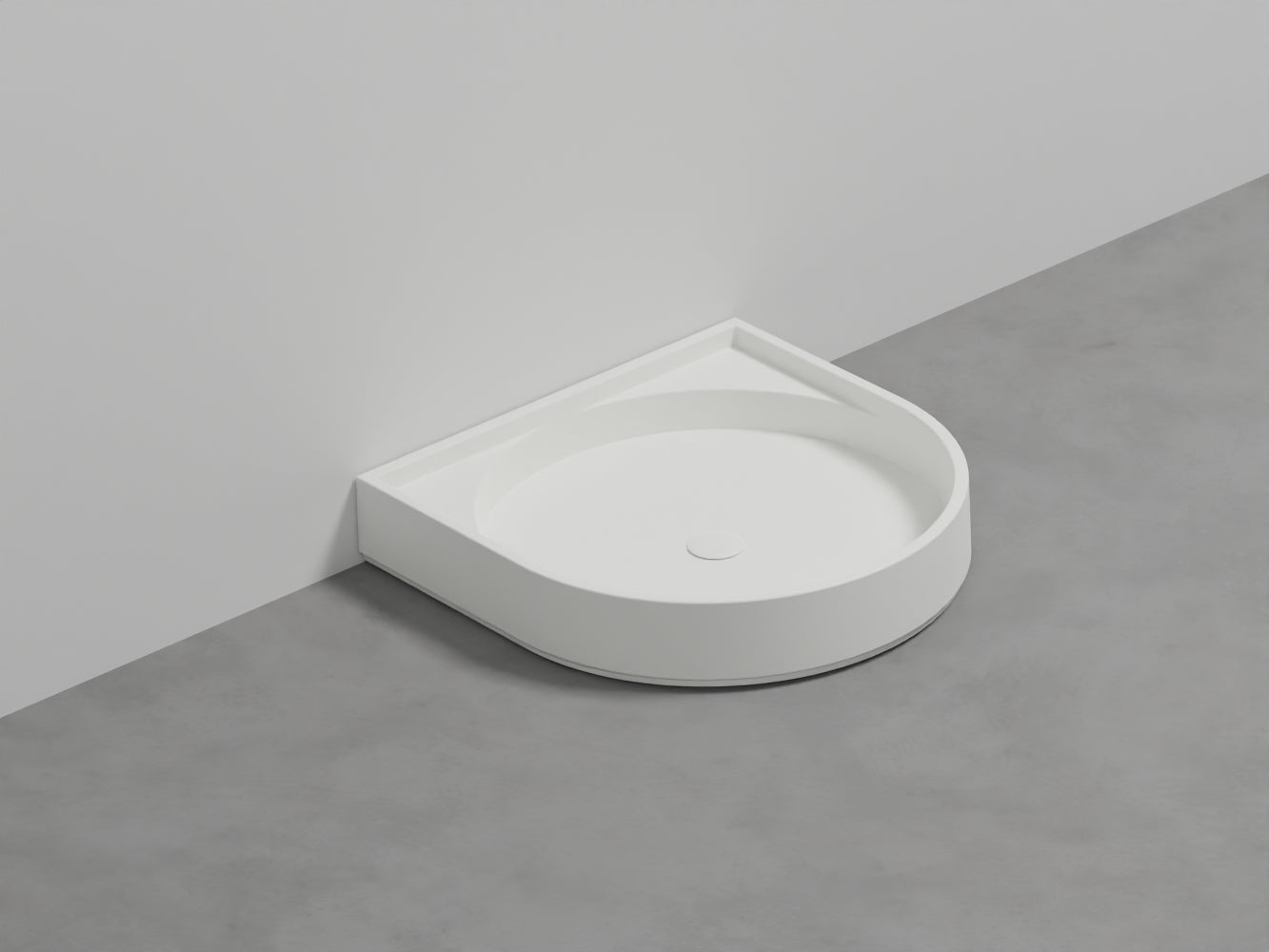 # PIATTO DOCCIA SEMICIRCOLARE AUGUSTO - CIELO esclusivo piattodoccia dal design moderno e sofisticato